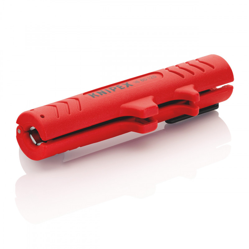 Knipex 16 64 125 SB Stripping Tool for Flat & Round Cables
