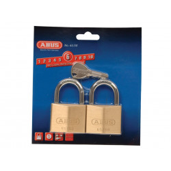 ABUS 65/50mm Brass Padlocks (54258)