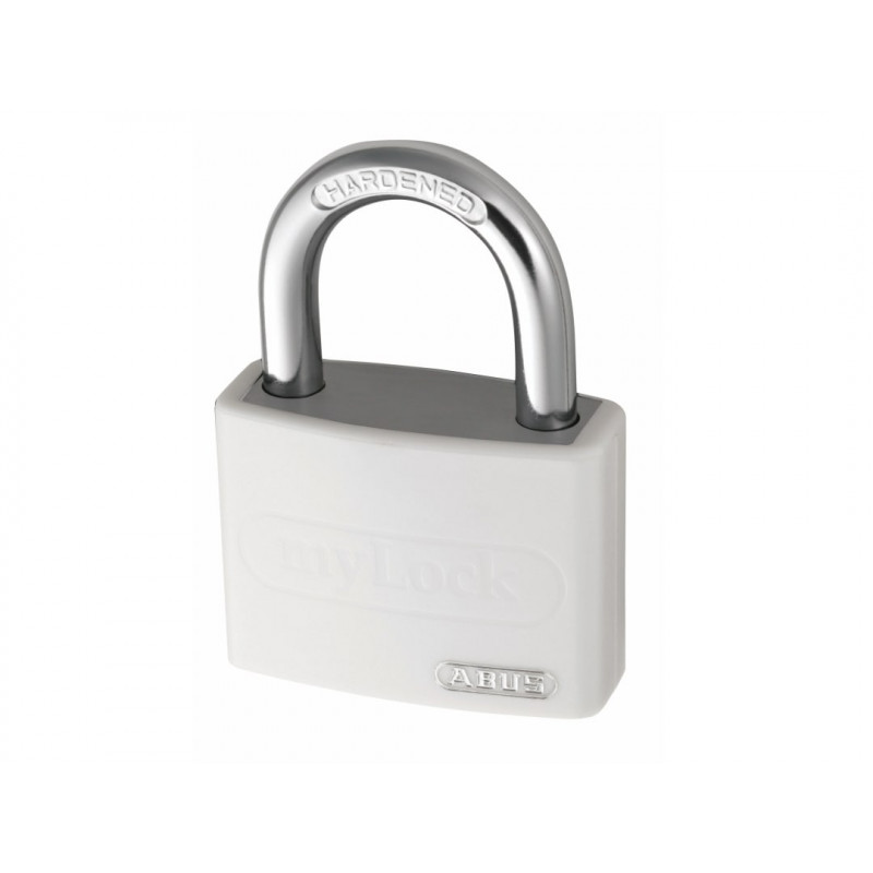 ABUS T65AL/40mm Padlock White - 50723 ABUS T65AL/40mm Padlock White - 50723