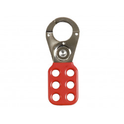ABUS 701 Lockout Hasp 25mm Red - 35766