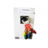 ABUS 702 Lock Hasp 38mm Red - 35768