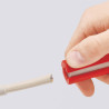 Knipex 16 64 125 SB Stripping Tool for Flat & Round Cables