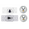 ABUS Mechanical 86642 Van Lock Set - 86642