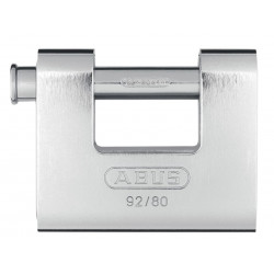 ABUS 92/80mm Brass Padlock - 20072