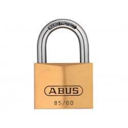 ABUS 85/60mm Brass Padlock (02493)
