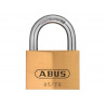 ABUS 85/70mm Brass Padlock (02498)