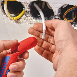 Knipex 16 95 02 SB ErgoStrip Left-Handed Universal Stripping Tool