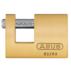 ABUS 82/63mm Brass Shutter Lock - 11571