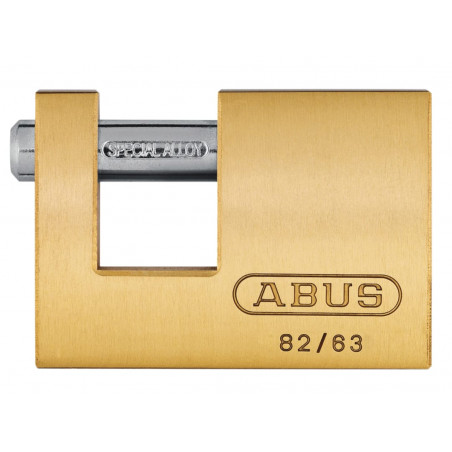 ABUS 82/63mm Brass Shutter Lock - 11571