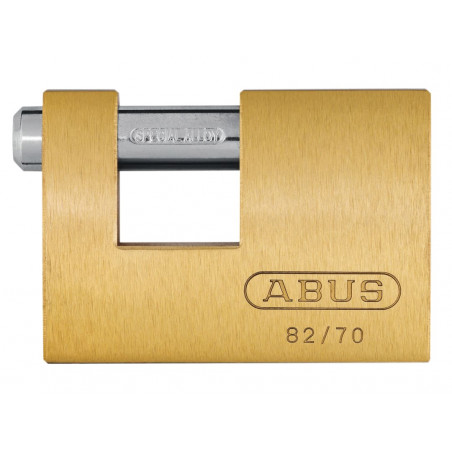 ABUS 82/70mm Brass Padlock 11577