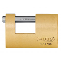 ABUS 82/90mm Brass Padlock 11580
