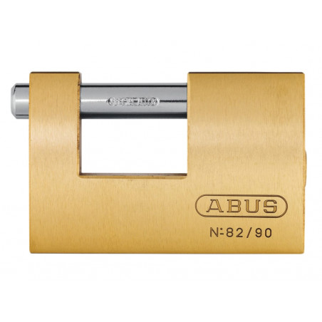ABUS 82/90mm Brass Padlock 11580