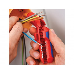 Knipex 16 95 02 SB ErgoStrip Left-Handed Universal Stripping Tool