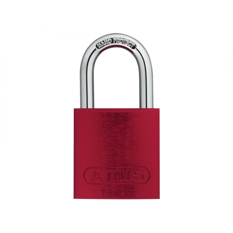 ABUS 72/40mm Red Padlock 45238 ABUS 72/40mm Red Padlock 45238