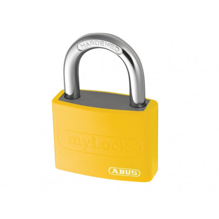 ABUS T65AL Padlock Yellow 40mm - 49934