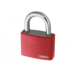 ABUS T65AL Padlock Red 40mm - 49940