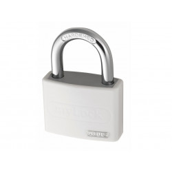 ABUS T65AL Padlock White 40mm - 49947