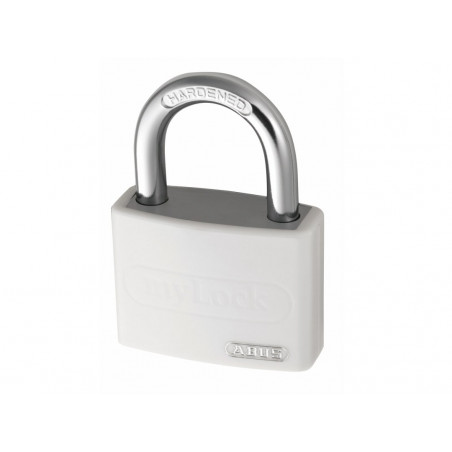 ABUS T65AL Padlock White 40mm - 49947