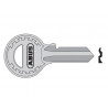ABUS Mechanical 84/40 Key Blank 00681