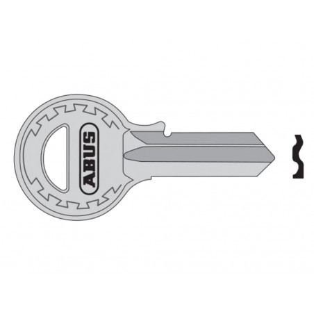 ABUS Mechanical T84/40 Key Blank - 00682