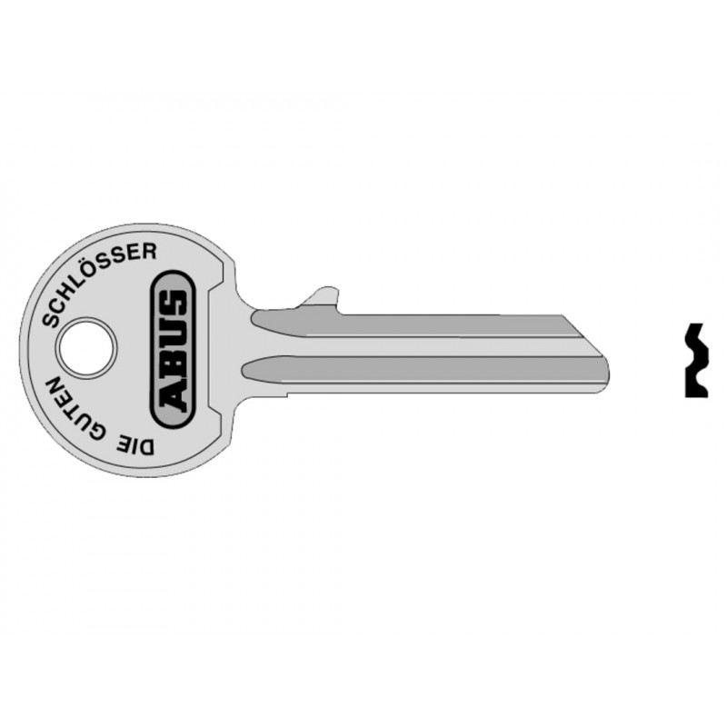 ABUS Mechanical 36/55 Key Blank 00835 ABUS Mechanical 36/55 Key Blank 00835