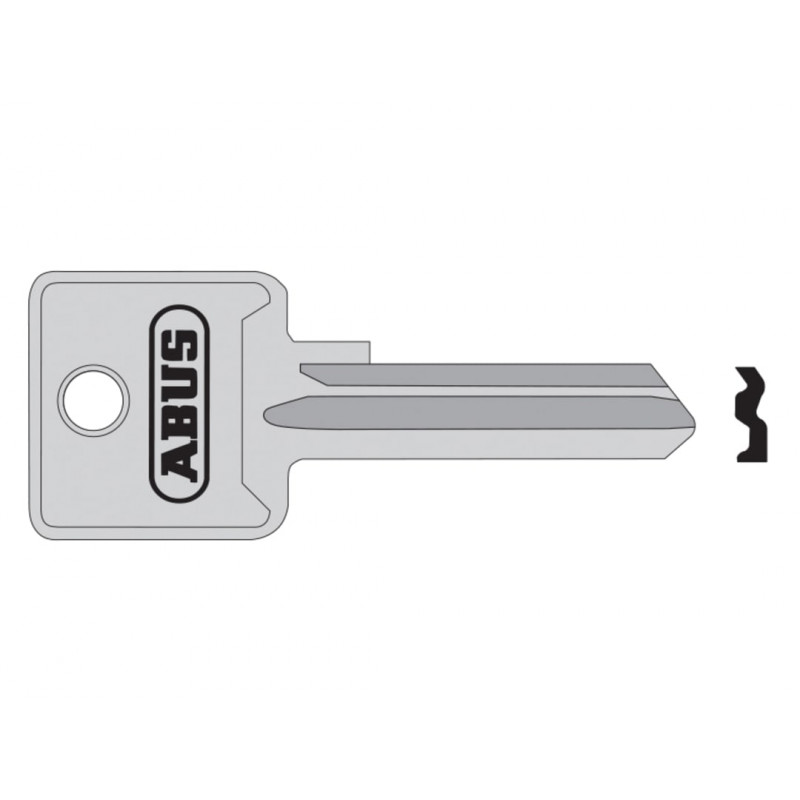 ABUS Mechanical 85/50 Key Blank 02697 ABUS Mechanical 85/50 Key Blank 02697