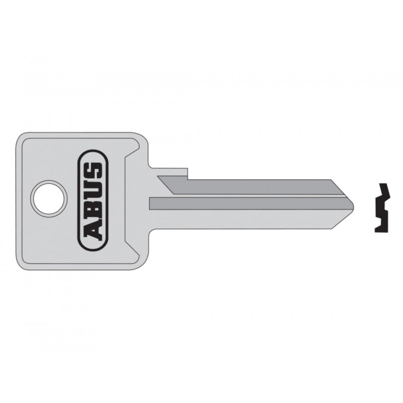 ABUS Mechanical 85/70 Key Blank - 02698