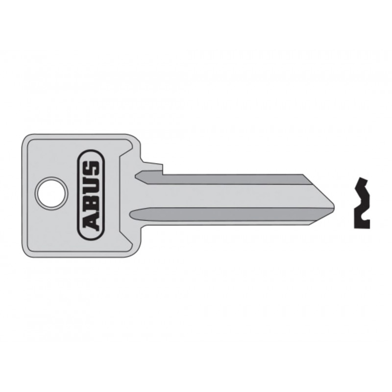 ABUS Mechanical 85/30 Key Blank 02701 ABUS Mechanical 85/30 Key Blank 02701