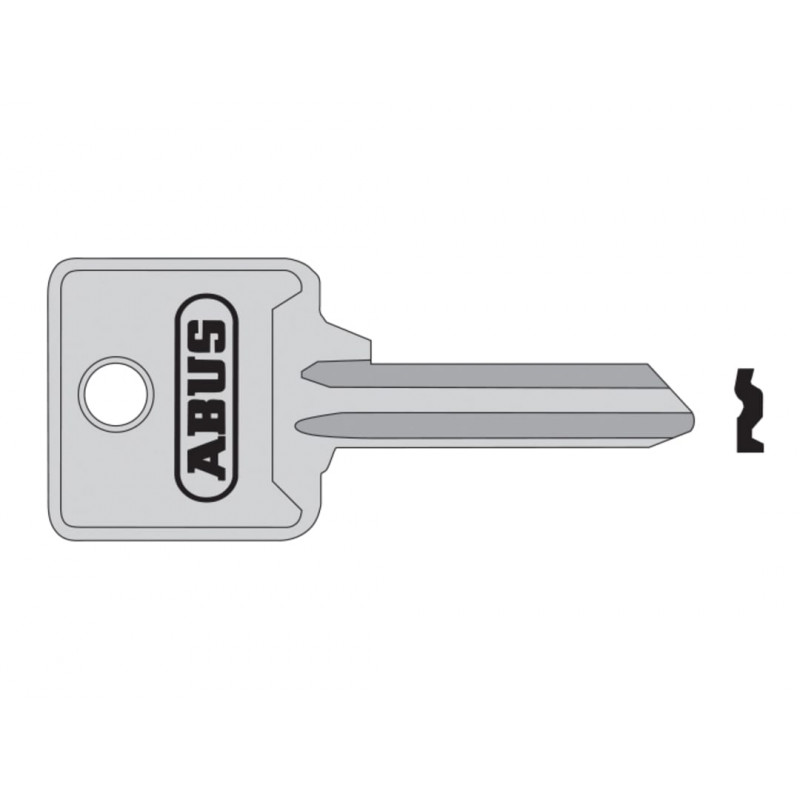 ABUS Mechanical 85/40 Key Blank 02702 ABUS Mechanical 85/40 Key Blank 02702