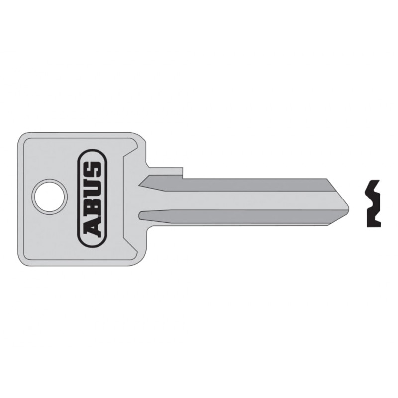 ABUS Mechanical 85/50 Key Blank 02703 ABUS Mechanical 85/50 Key Blank 02703