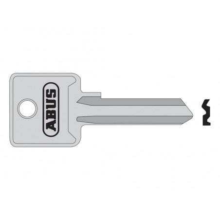 ABUS Mechanical 85/50 Key Blank 02703