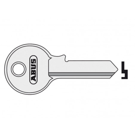 ABUS Mechanical 55/50 Key Blank 02884