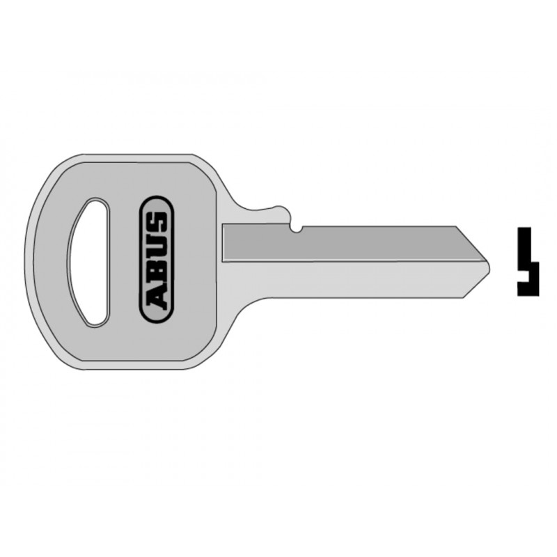 ABUS Mechanical 55/60 Key Blank 02885
