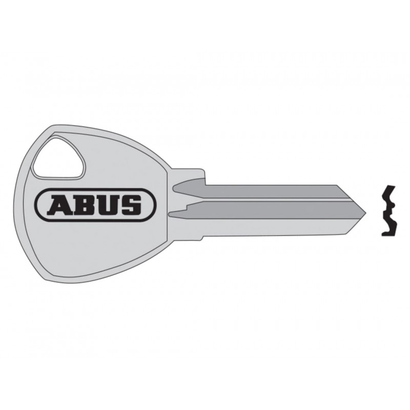 ABUS Mechanical 65/50 Key Blank 12023 ABUS Mechanical 65/50 Key Blank 12023