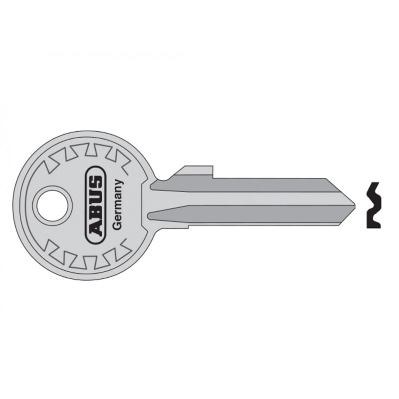 ABUS Mechanical 24-26-28 Key Blank - 12874 ABUS Mechanical 24-26-28 Key Blank - 12874