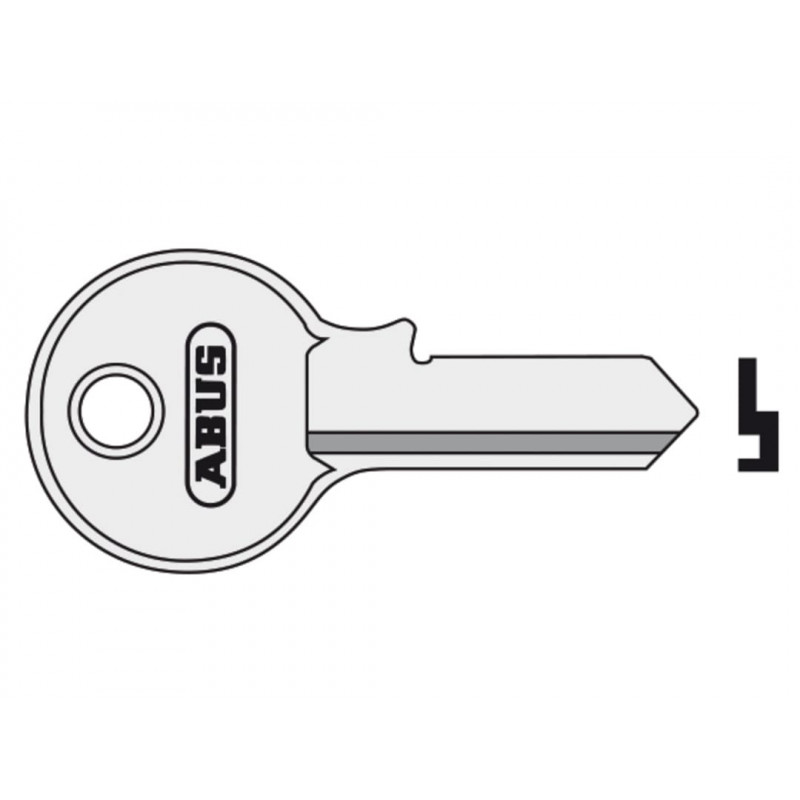 ABUS Mechanical 55/40 Key Blank - 02882 ABUS Mechanical 55/40 Key Blank - 02882