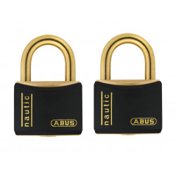 ABUS Mechanical Padlocks (Twin Pack) 35278