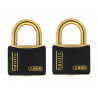 ABUS Mechanical Padlocks (Twin Pack) 35278