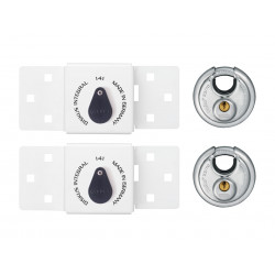 ABUS Diskus Locks Twin Pack 0077124