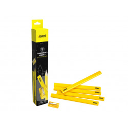 Advent Carpenter Pencils & Sharpener - ACPTUB10