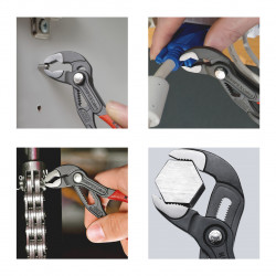 Knipex 87 01 125 SB Cobra High-Tech Water Pump Pliers 125mm