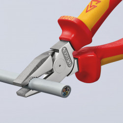 Knipex 02 06 200 SB VDE High Leverage Combination Pliers 200mm