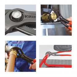 Knipex 87 02 250 SB Cobra High-Tech Water Pump Pliers 250mm