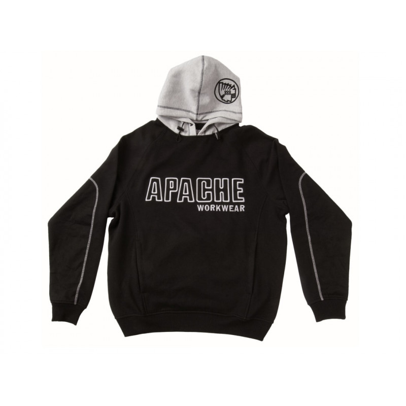 Apache Hooded Sweatshirt XL - APHOODSWEATBLK Apache Hooded Sweatshirt XL - APHOODSWEATBLK