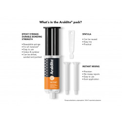 Araldite® Instant Epoxy Syringe 24ml - ARL400012
