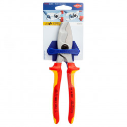 Knipex 95 16 200 SB VDE Cable Shears with Twin Cutting Edge 200mm