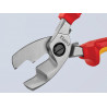 Knipex 95 16 200 SB VDE Cable Shears with Twin Cutting Edge 200mm
