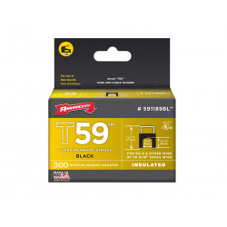 Arrow T59 Staples 8x8mm Black - A591189BL
