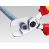 Knipex 95 16 200 SB VDE Cable Shears with Twin Cutting Edge 200mm