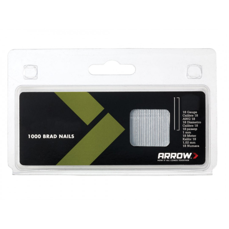 Arrow BN1824 Brad Nails 38mm - ABN1824 Arrow BN1824 Brad Nails 38mm - ABN1824